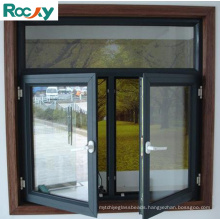 Casement awning sliding tilt-turn window aluminum frame glass metal window